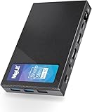 MeLE Quieter 4C Lüfterloser Mini-PC – N100, 8GB RAM, 128GB, Lüfterlos, USB-C PD 3.0, HDMI, Multi-OS, Gigabit-LAN – Ideal für Industrie/Büro/IoT
