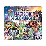 Mattel Games Magic 8 Ball Magische Begegnungen, Kooperatives Brettspiel, Deutsche Version, Entdeckung von magischen Gegenständen, für 24 Spieler, Gesellschaftsspiele ab 7 Jahre, HPJ69, ‎Mehrfarbig