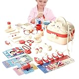 Arzt Rollenspiel Set Pädiatrische Medizin Set Spielset Kinder mit Kinder Rollenspiel Set Arzt Koffer Arzt Rollenspiel Set Kinderarzt Multifunktionales Beleuchtung und Sound