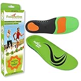 FootActive SPORT - Einlegesohlen für Sport, Freizeit und Beruf, Green, 36 - 38 (X-Small)