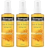 Neutrogena Feuchtigkeitsspray Mit Curcuma, 3er Pack (3 x 125ml)