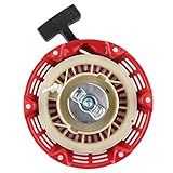 Jeffergarden Gasgenerator-Zugstarter-Baugruppe, Leichter Rückspulstarter für 168F 170F 2–3 KW Generator