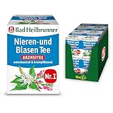 Bad Heilbrunner Nieren- & Blasen Tee - Arzneitee im Filterbeutel - Tassenfertig - Birkenblätter - bei bakteriellen & entzündlichen Erkrankungen der Harnwege (12 x 8 Filterbeutel)