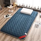 Japanische faltbare Futon-Matratze, rollbare Thai-Matte zum Schlafen auf dem Boden, Stil – Größe A 1,2 x 2 m – bequeme und platzsparende Lösung