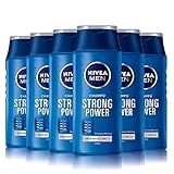 Nivea Men Shampoo Power Clean - 6er Pack (6 x 250 ml) - gesamt: 1500 ml