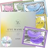 BLOOMORA Gemischte Augenpads (30 Paare) | Eye Pads mit...