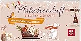 Plätzchenduft liegt in der Luft: Mini-Adventskalender | 24 Botschaften voller Nostalgie – Ein liebevoller, kleiner Begleiter durch die Adventszeit