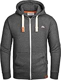 Grin&Bear Herren Kapuzenpullover anthrazit, XL, GEC022