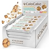 Nahrung hochkalorisch für Gewichtszunahme | Ausdauer- & Energieriegel mit viel Protein & 592 Kalorien | Mahlzeiten Riegel vegan & laktosefrei | CaloCake von CaloVital 24er Box (Cookies & Cream)