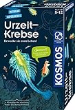 KOSMOS 657871 Urzeit-Krebse, Urzeitkrebse selbst züchten, Experimentier-Set für Kinder ab 8 Jahre, Komplett-Set für Einsteiger mit Eier, Futter, Gefäß, Pipette, weitere Utensilien