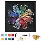 yeeplant Kreatives 3D String Art Kit, Nagelbrett Handwerk für Wandbehang, Anfänger DIY Kunstprojekt für Erwachsene, einzigartiges dekoratives Geschenk