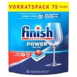 Finish Power All in 1 Spülmaschinentabs Vorratspack 75 Finish Tabs