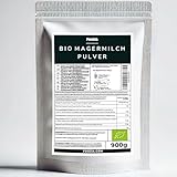 Bio Magermilchpulver 900g Milchpulver Aus Reiner Frisch Milch Hergestellt von Foozia