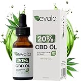 CBD Öl 20% - Vollspektrum & nachhaltige Herstellung - Laborgeprüft - Deutsche Qualität - 2000 mg Cannabidiol - 250 CBD Tropfen - Cannabidiol Tropfen aus CO2 Extraktion - CBD Oil - 10 ml Cannabisöl