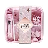 Revolution Hair Sleek & Set Styling Geschenkset, All-in-One Styling-Set mit Clips, Haargummis, Gel & Mehr