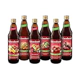 RABENHORST Saftpaket 'Gemüse & Früchte' - 6 verschiedene Sorten im Probierpaket (6 x 700 ml)