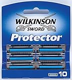 Wilkinson Sword Protector Rasierklingen für Herren Rasierer, 10 St