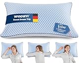 WVIOWVI Kopfkissen 40x80, Kühlendes Kopfkissen, Memory Foam...