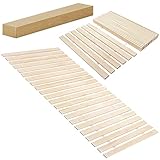 SPRINGOS Lattenrost Premium Lamellenrost Unterbau für Matratze 70 x 200 cm Holz