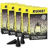 Crottendorfer 5er-Pack Outdoor Räucherkerzen Set. Perfekter Schutz für Camping, Garten, Terrasse & Draußen. Stundenlanger Abwehr Alternative zum Insektenspray & Anti Mücken Spirale - Made in Germany