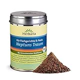 Herbaria Neptuns Traum bio 100g M-Dose - fertige Bio-Gewürzmischung für mediterrane Fischgerichte & Pasta – mediterrane Gewürzmischung - mit erlesenen Zutaten - in nachhaltiger Aromaschutz-Dose