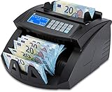 ZZap NC20i Banknotenzähler & Falschgeld-Detektor - Geldzählmaschine Geldzähler Banknotenzählmaschine