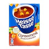 Erasco Tasse Consommé - Rinderkraftbrühe 12x 21.3g