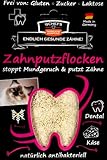 QCHEFS ZAHNPUTZFLOCKEN Katze Zahnpflege zum Lecken von Schleckmatte mit Nassfutter, Lachsöl, Katzenmilch, Malz Paste, Katzenfutter oder Leckerli (1er Pack)