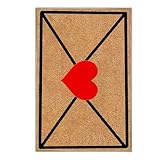 Générique Valentinstagsmatte, rutschfest, Eingangsmatte, für Spielzimmer, Schlafzimmer, Hotel, Wohnheim, Büro, Außenbereich