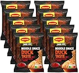 Maggi Magic Asia Instant Nudel Snack Ente, asiatisches Fertiggericht, 12er Pack (12 x 62g)
