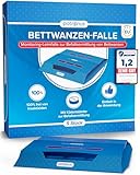 Bettwanzen-Falle [5 Stück] Bettwanzenfallen für die...