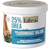 fallea 25% Urea Akut Fußcreme 200 ml Anti Hornhaut Intensiv-Creme feuchtigkeitsspendend Fußpflege Fußmaske Hornhautentferner Socken Trockene Haut Fusscreme lindert Juckreiz Spannungsgefühle Rissigkeit