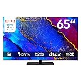 MEDION 163,9 cm (65 Zoll) Fernseher (Smart TV, 4K, Dolby Vision HDR, Prime Video, Disney+, Dolby Atmos, DTS X, kompatibel mit Google TV, PVR, Bluetooth, MD 865400)
