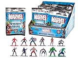 Jada Toys 253221016 - Marvel Nanofiguren Blind Pack - Marvel Metall Sammlerfiguren im Blind Pack, 4 cm, Ab 3 Jahren, Zufällige Auswahl