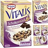 Vitalis Müsli Schoko feinherb Müsli 600 g X 5 Packungen