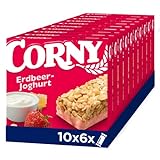 Corny Classic Erdbeer-Joghurt, Müsliriegel, 10er Pack (10 x 150g)