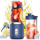 Tragbarer Mixer,Mini-Mixer,USB Wiederaufladbar Vakuum-Smoothie-Maker mit Becher,Standmixer Klein für die Zubereitung von Milchshakes,Säften,Smoothies,für Babynahrung,Reisen und Fitnessstudio ﻿