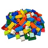 Lego® DUPLO® Bausteine Basic Steine Set - 50 Stück 2x2 + 10 Stück 2x4 - Bausteine für kreatives Bauen, erste Bausteine, Lernspielzeug, Geschenk für Mädchen und Jungen ab 1,5 Jahren