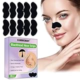 Nosestripes Mitesser, Nosestripes Blackheads, Nasenstrips, Blackhead Clear-Up Strips, Nasenstrips für Männer und Frauen, Mitesser-Streifen, Clearing Up Strips, Pore Strips for Blackheads, 18 Stück