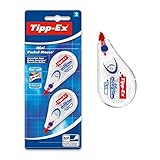 Tipp-Ex Korrekturroller Mini Pocket Mouse, 6m x 5mm, 2er...