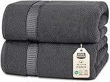 Utopia Towels - 2er Badetücher Groß aus Baumwolle mit...