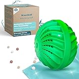 HOME DEPT® Waschkugel Waschball für Waschmaschine - natürliche Wirkung durch Silberionen u. Mineralien. Öko Wäscheball - Nachhaltige Produkte und Ökologisches Waschen ohne Waschpulver.