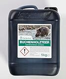 Gehetec Qualitäts Buchenholzteer 5 Kg Kanister für Schwarzwild Mahlbaum Kirrung