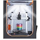 YOOPAI 3D Drucker Gehäuse mit LED-Beleuchtung, Premium Staubschutzzelt & Konstanttemperatur-Abdeckung für Anycubic Kobra 3 / Kobra 3 Combo/Kobra 3 V2 / Kobra 3 V2 Combo 600 * 700 * 700 mm