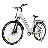 Molicycle R1 E-Bike Damen 26 Zoll Tiefeinsteiger Trekkingrad E-Cityrad mit 36V 14.5Ah Wechselakku, bis zu 110km, Hydraulische Scheibenbremsen, EU-konformes Ebike für Erwachsene
