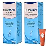 DulcoSoft Lösung, 2x 250 ml I bei unregelmäßigem Stuhlgang oder Verstopfung I Stuhlweichmacher I harter Stuhl I Macrogol 4000 I Spar-Set plus Pharma Perle give-away