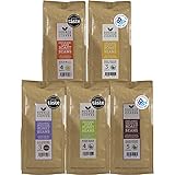 Bio-Kaffeebohnen - Single Origin, preisgekrönte mittlere & dunkle Röstung Geschenkset von Source Climate Change - Ethisch erzeugte & frisch geröstete Taste Collection, 4 x 227g Kaffeebeutel