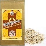 Bio Haferflocken gekeimt & zu Flocken verarbeitet- 1kg - Rohkostqualität Glutenfrei