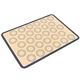 Fupei Backformen-Matten, 16,5 x 11,6 Zoll Durable Backmatte für Gebäck für Fondant für Brot für Kekse