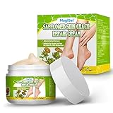 Fußcreme, Hydrating and Anti-Cracking Foot Cream, Fußpflege Fusscreme Feuchtigkeitsspendende für rissige Fersen und trockene Haut, Fusspflege Creme für Ellenbogen, Knie, Füßen Händen, 20g